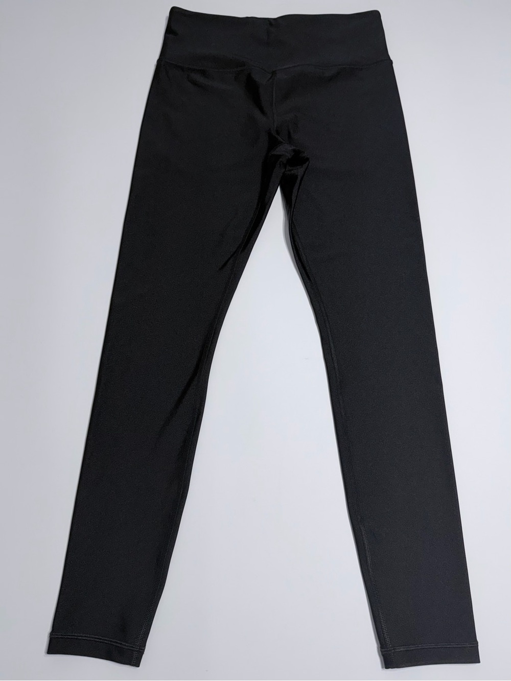 Athleta Elation Sheen Tight Leggings Medium Black Ultra High Rise 7/8